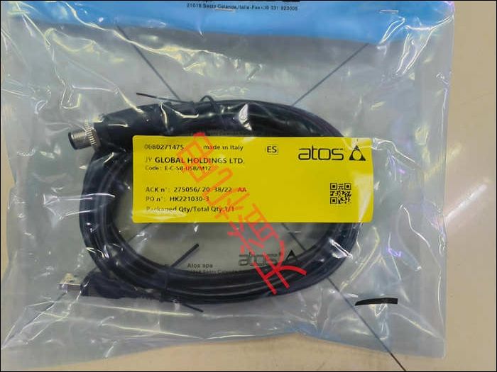 E-C-SB-USB M12       ATOS數據線